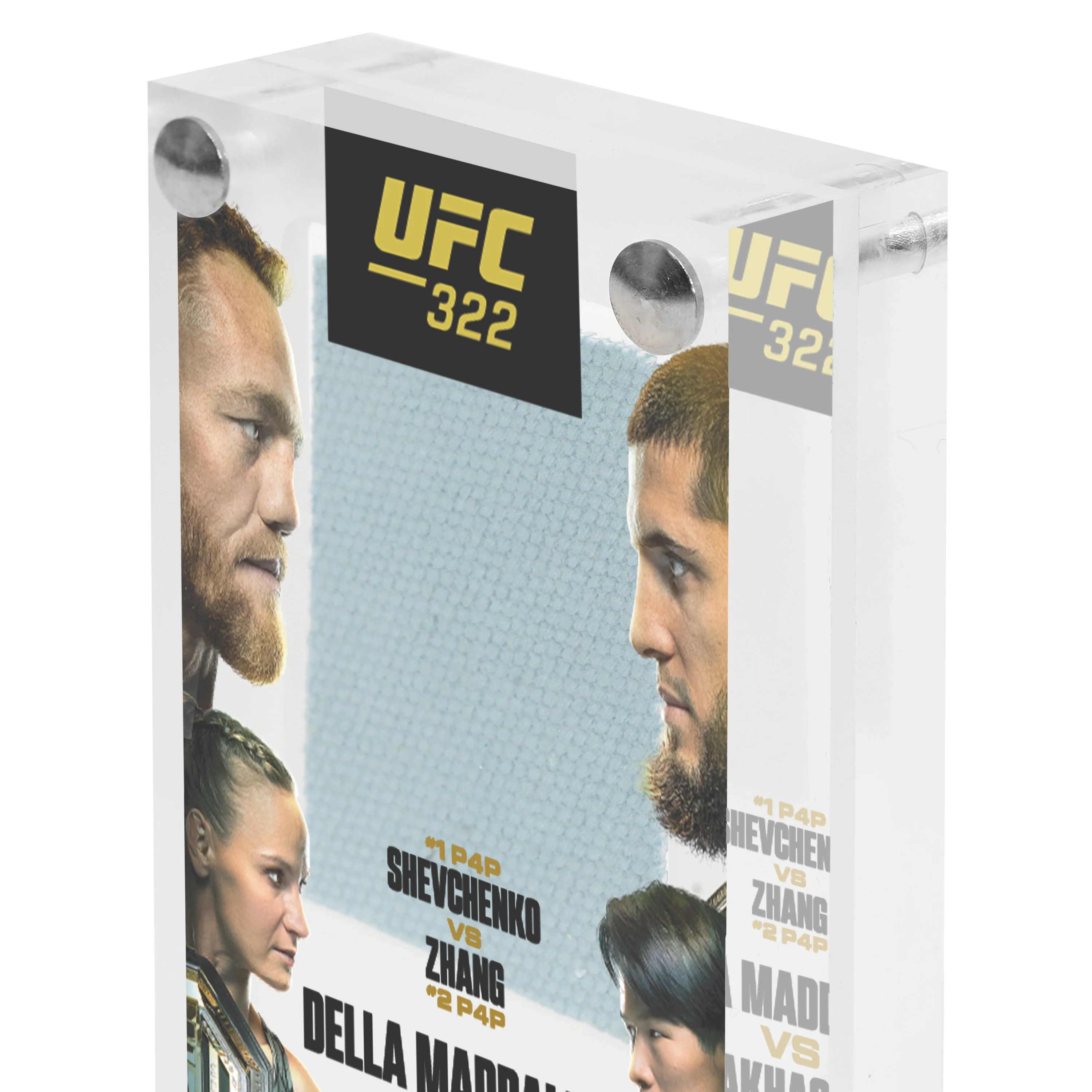 VeChain UFC 322: Della Maddalena vs Makhachev Canvas in Acrylic - Image 2