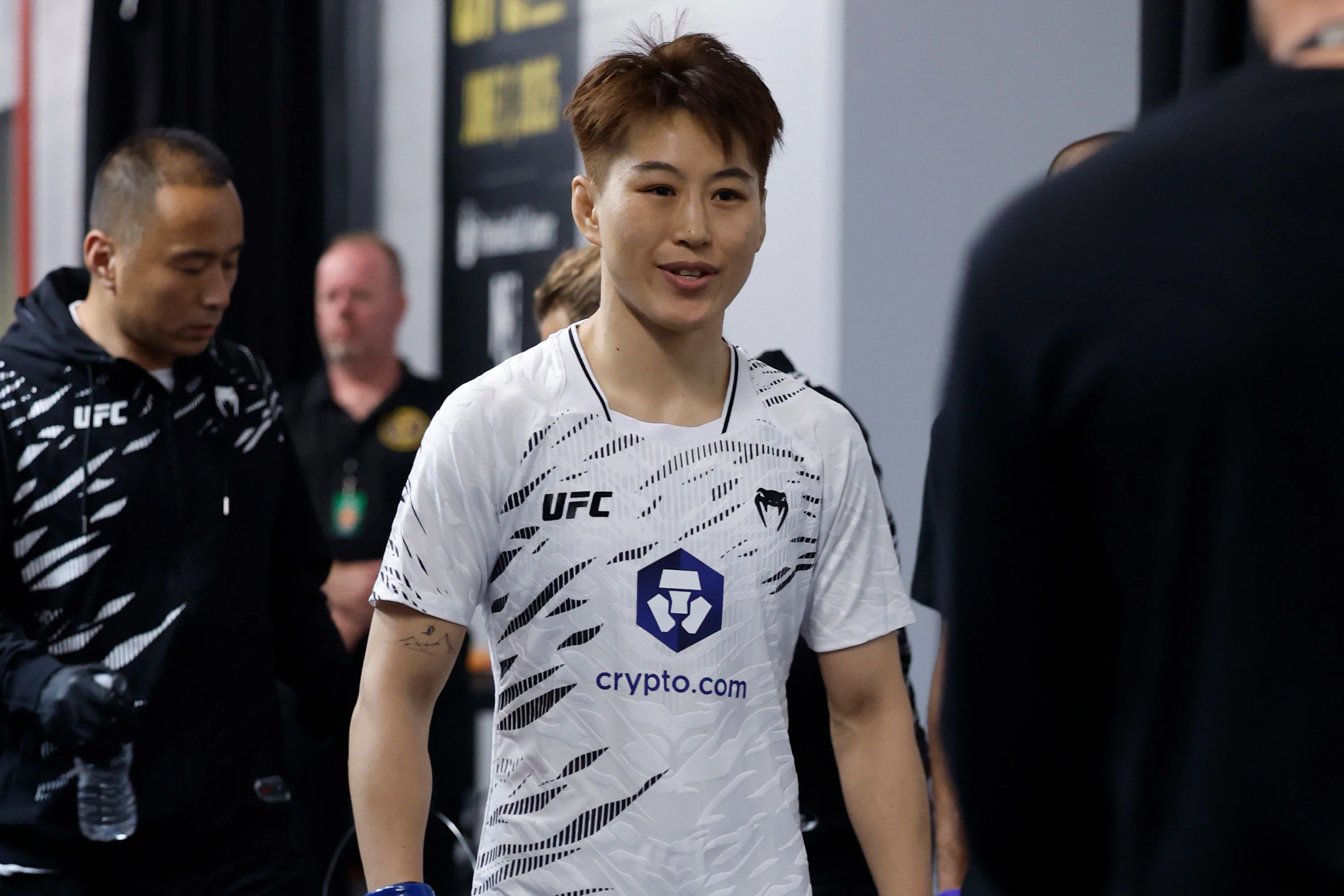 Wang Cong Signed 1-of-1 Fight Issued Jersey UFC 316: Dvalishvili vs O’Malley 2 - Image 3
