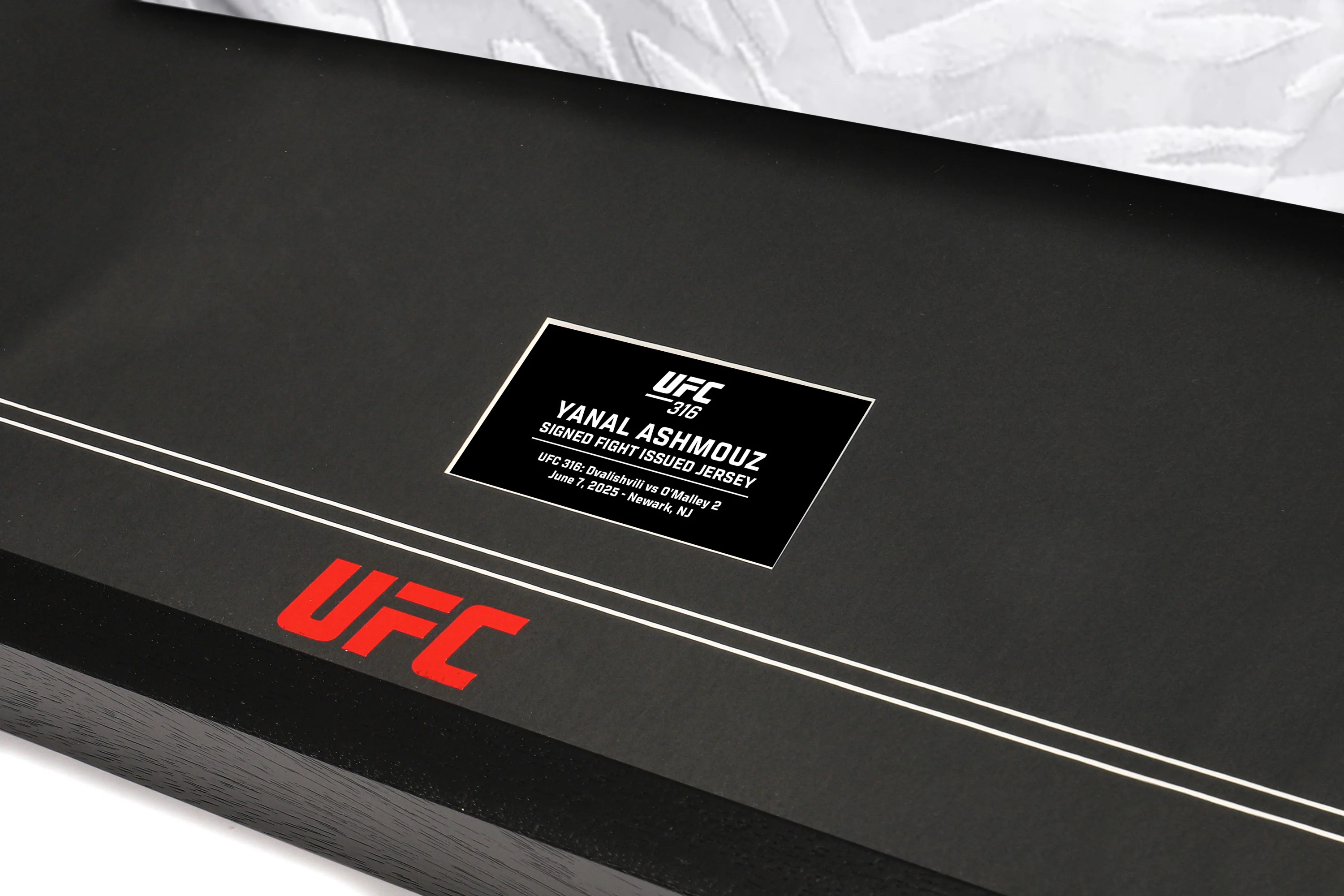 Yanal Ashmouz Signed 1-of-1 Fight Issued Jersey UFC 316: Dvalishvili vs O'Malley 2 - Image 4
